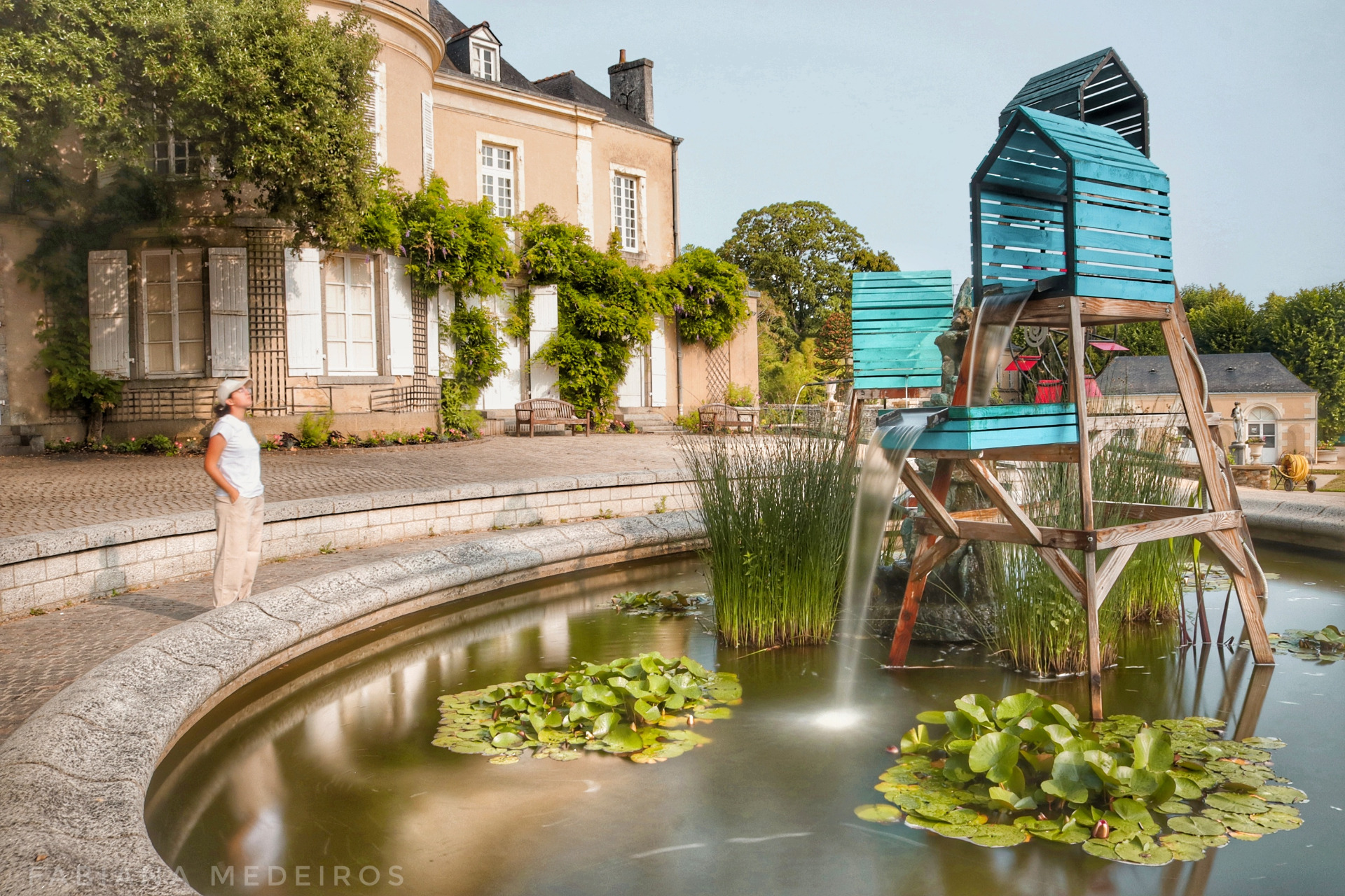 Pose longue au jardin de la Perrine